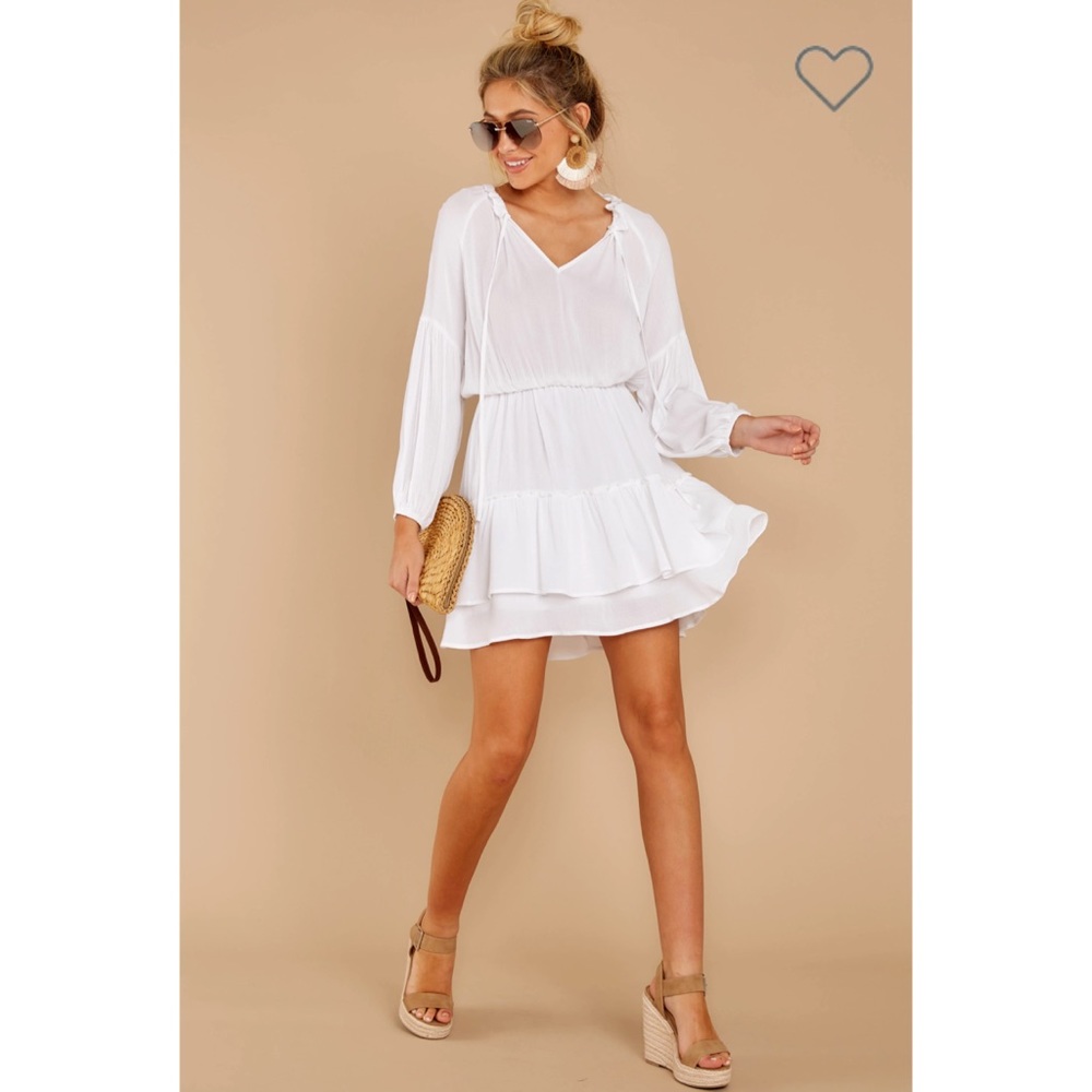 Somewhere New White Dress